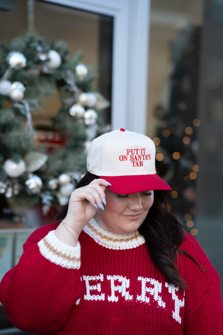 Put it on Santa's Tab Trucker Hat